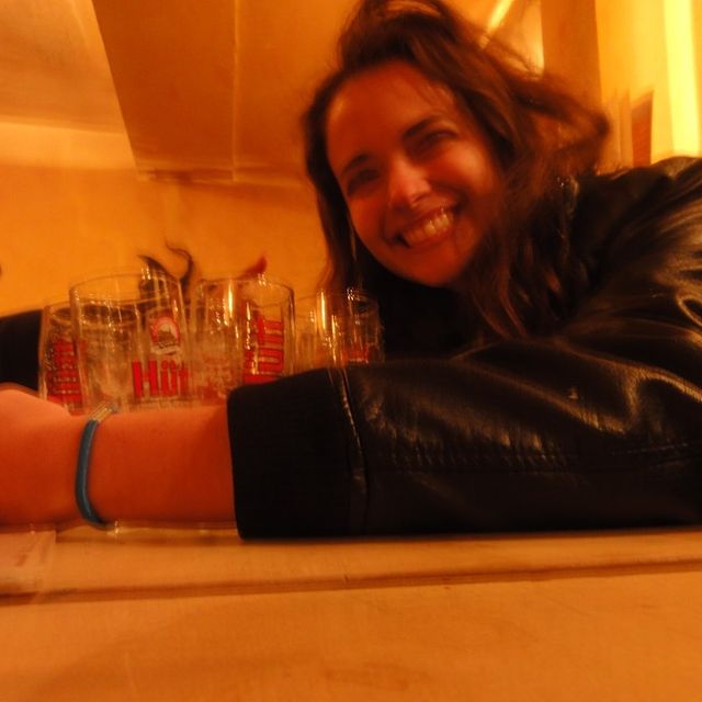 Photo of Gabriela Caesar in a bar in Kassel