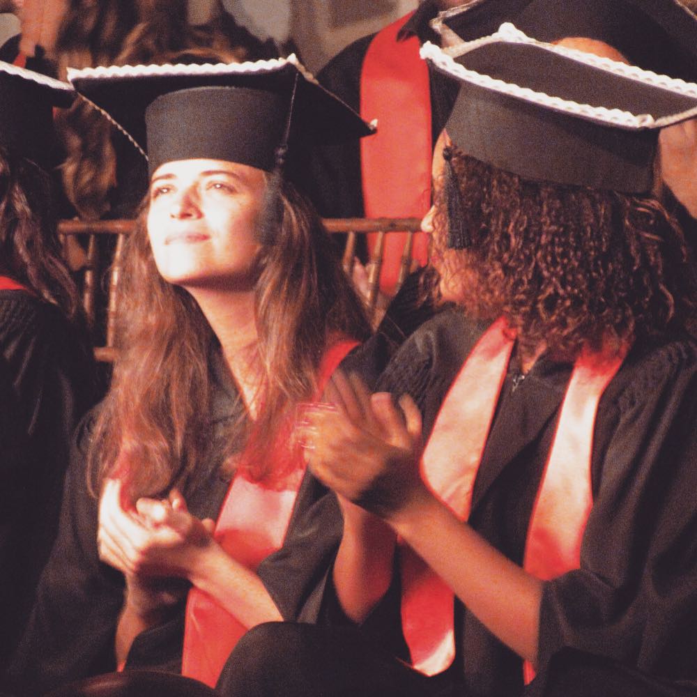 Photo of Gabriela Caesar during graduation
